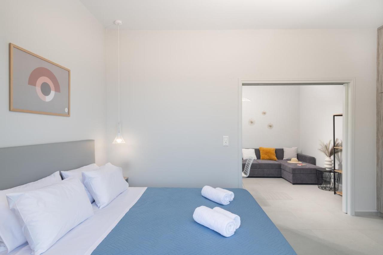 Mk Summer Breeze Luxury Apartments Agia Pelagia Eksteriør billede