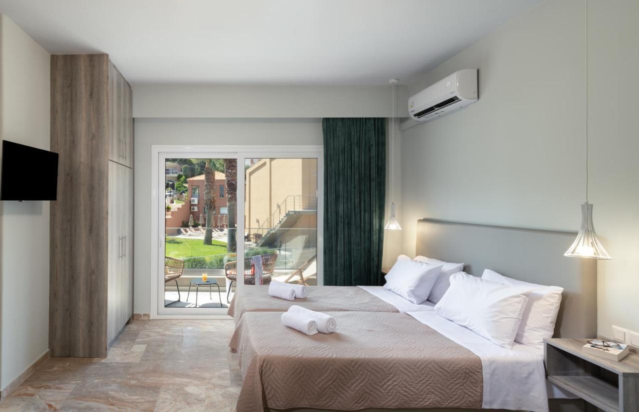 Mk Summer Breeze Luxury Apartments Agia Pelagia Eksteriør billede
