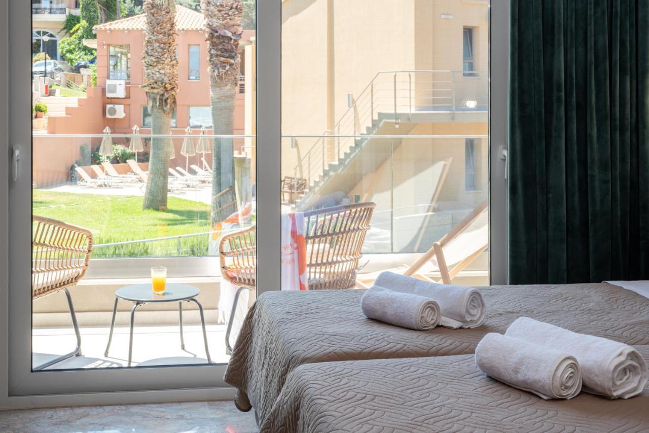 Mk Summer Breeze Luxury Apartments Agia Pelagia Eksteriør billede