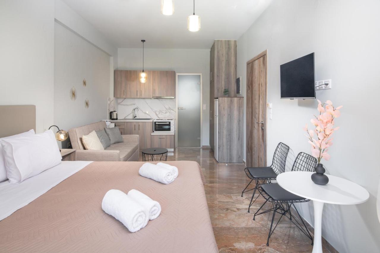 Mk Summer Breeze Luxury Apartments Agia Pelagia Eksteriør billede