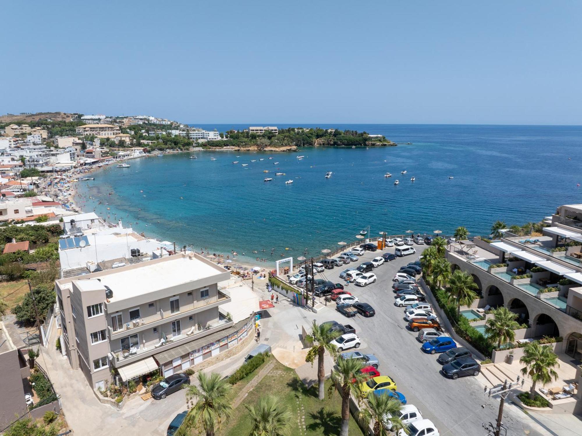 Mk Summer Breeze Luxury Apartments Agia Pelagia Eksteriør billede